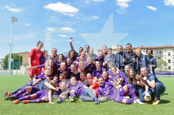2019-04-20 - tutta la Fiorentina festeggia - FIORENTINA WOMEN´S VS ROMA - ITALIAN SERIE A WOMEN - SOCCER
